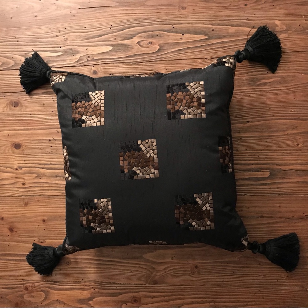 Custom Silk Accent Pillow
